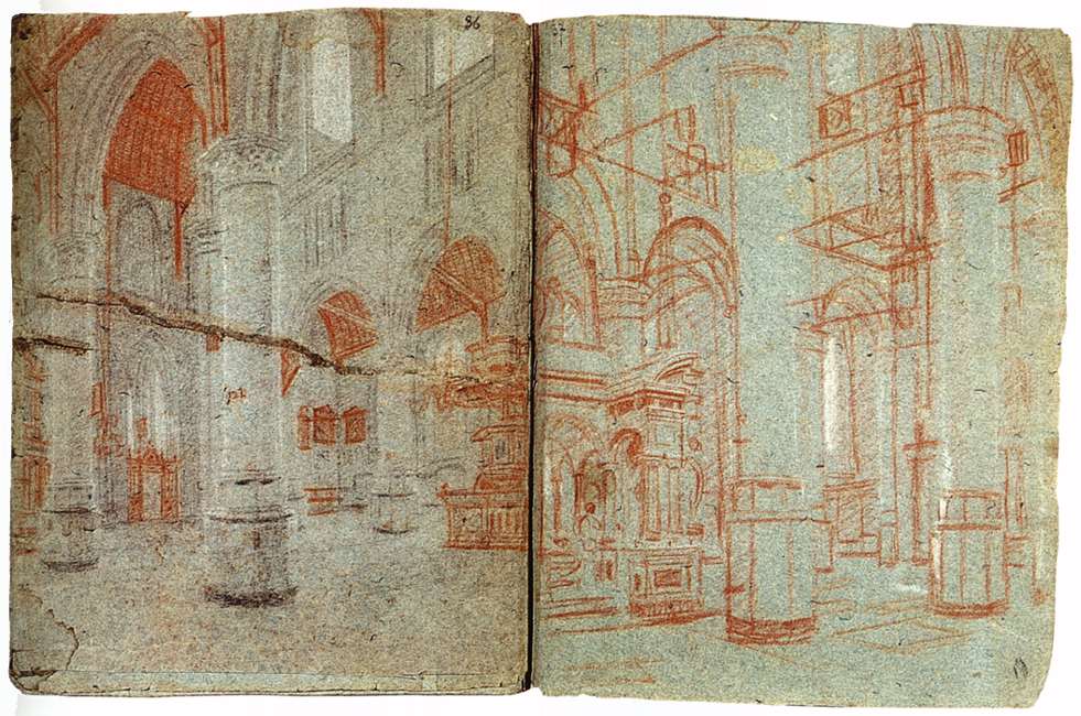 Sketchbook by VLIET, Hendrick Cornelisz. Van