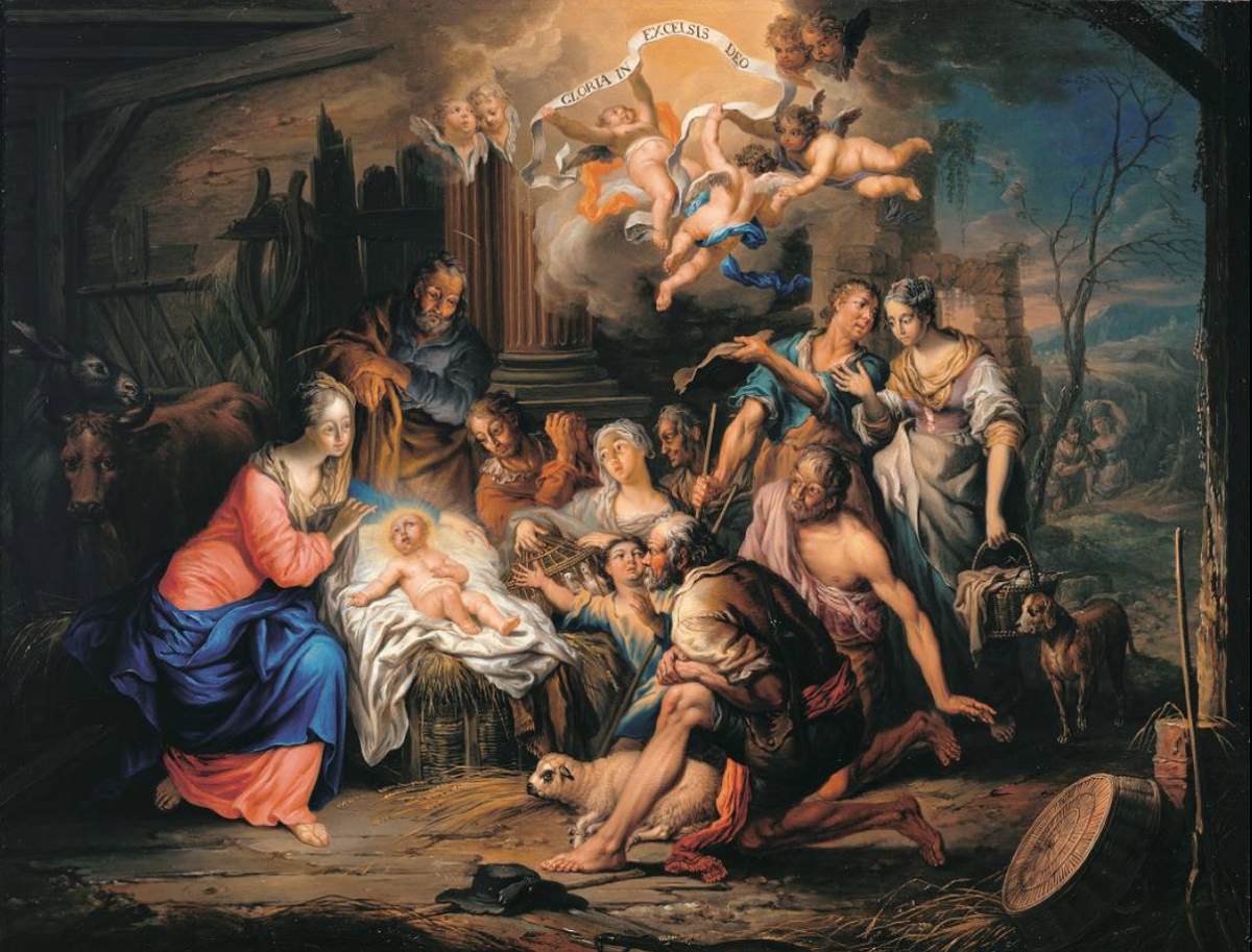 The Adoration of the Shepherds by JANNECK, Franz Christoph