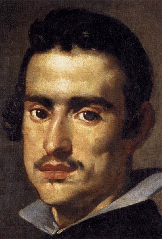 A Young Man (detail) by VELÁZQUEZ, Diego Rodriguez de Silva y