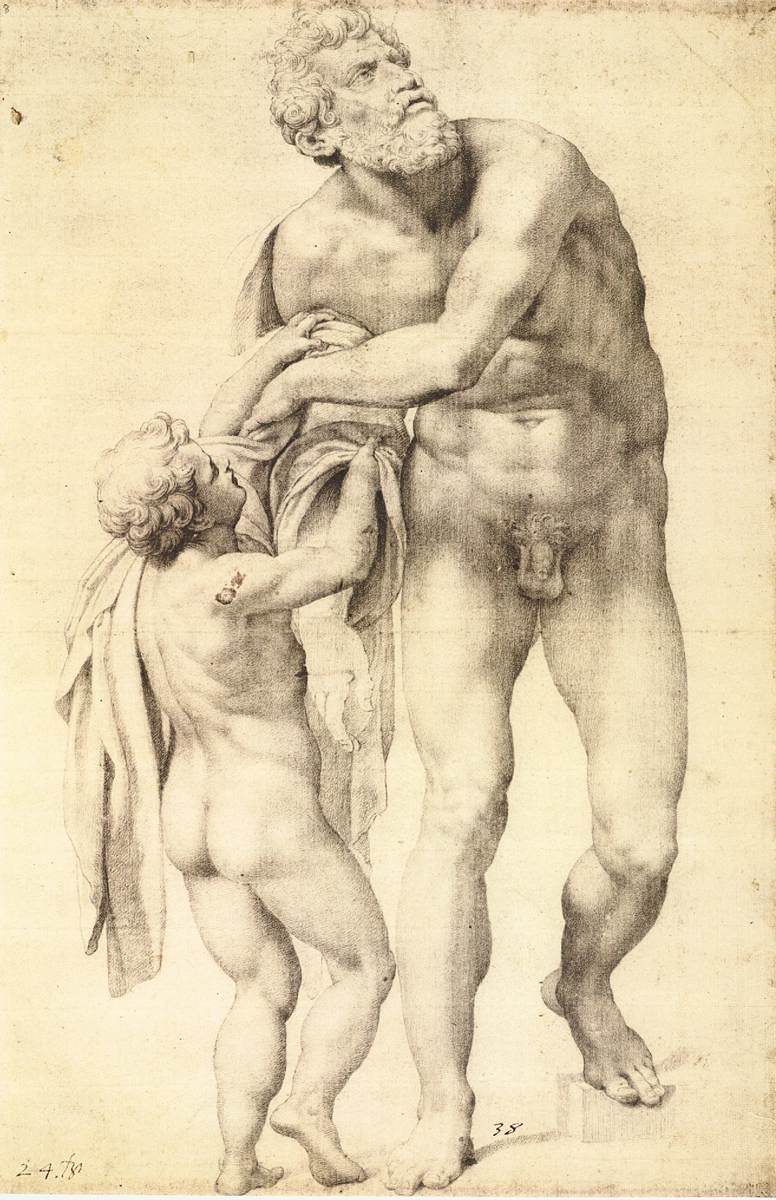 Aeneas with a Boy by