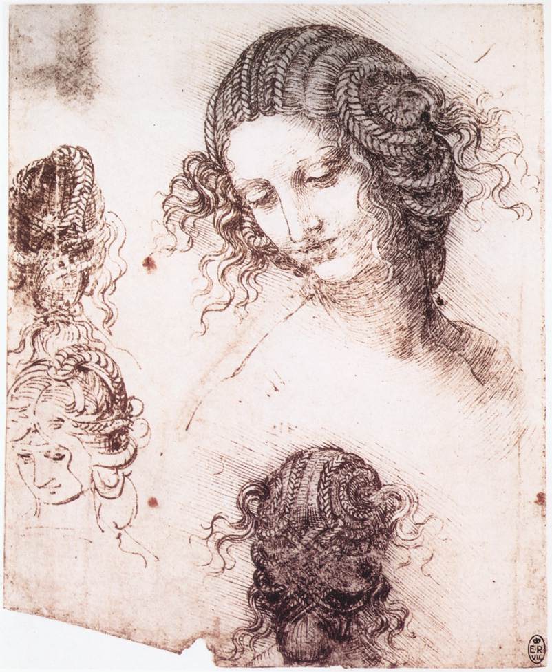 Head of Leda by LEONARDO da Vinci