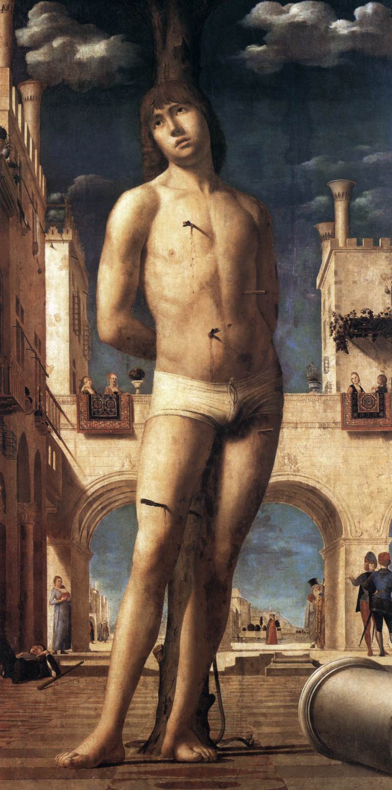 St Sebastian by ANTONELLO da Messina