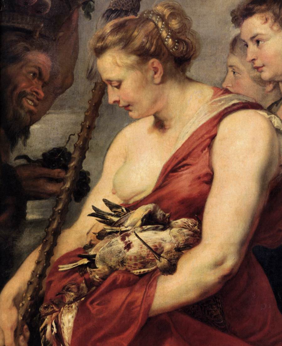 Diana Returning from Hunt (detail) by RUBENS, Peter Paul