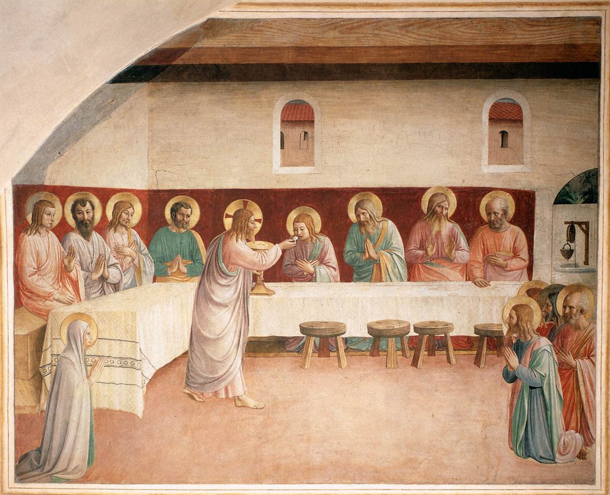 Institution of the Eucharist (Cell 35) by