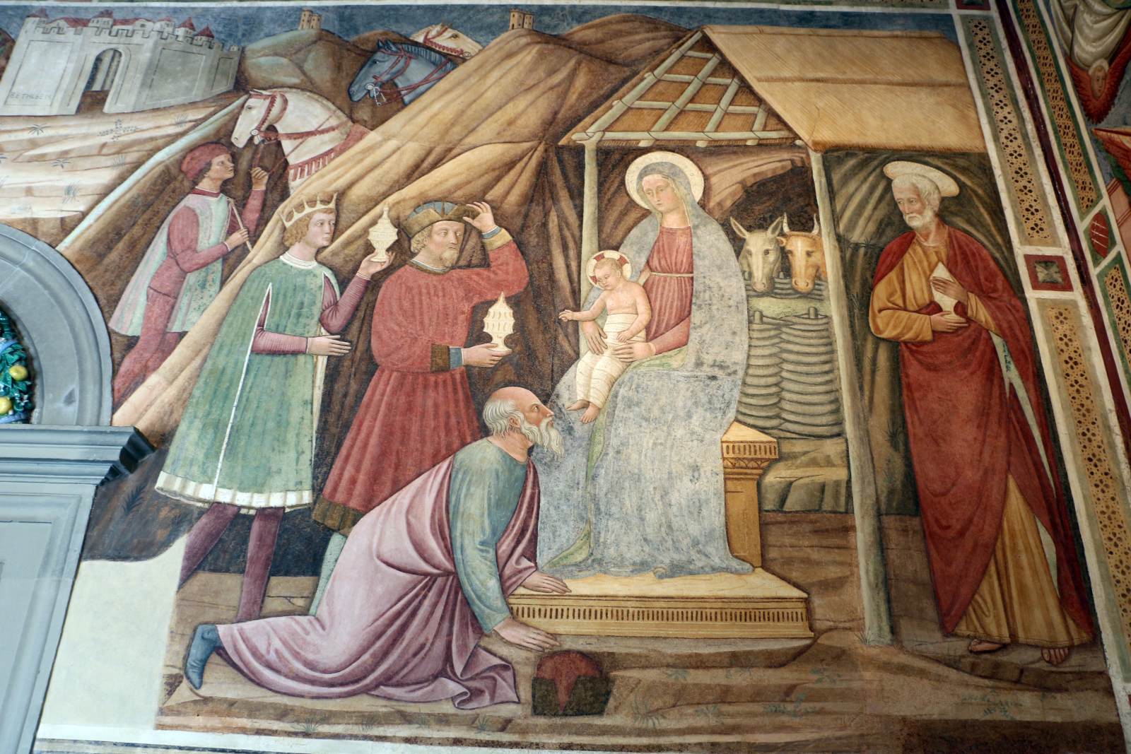 Adoration of the Magi. by SCHIAVO, Paolo