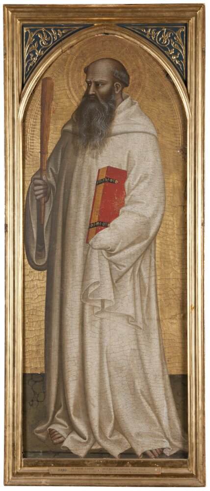 St Benedict of Nursia by NARDO DI CIONE