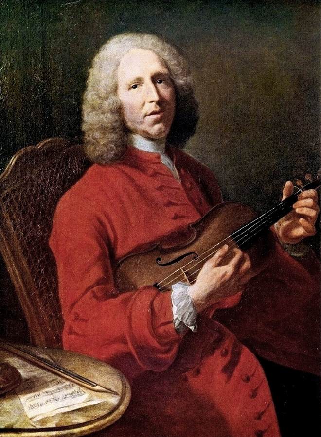 Jean-Philippe Rameau with Violin by