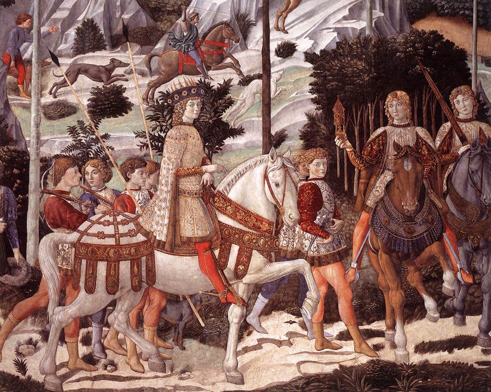 Procession of the Youngest King (detail) by