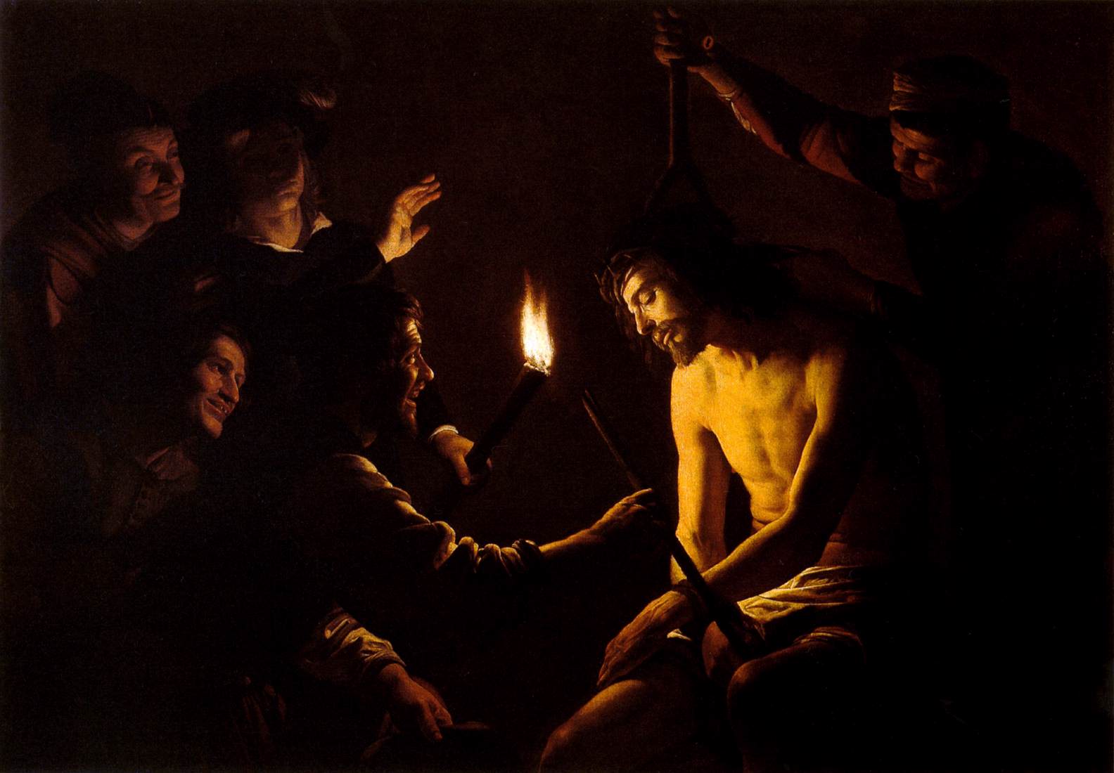 The Mocking of Christ by HONTHORST, Gerrit van