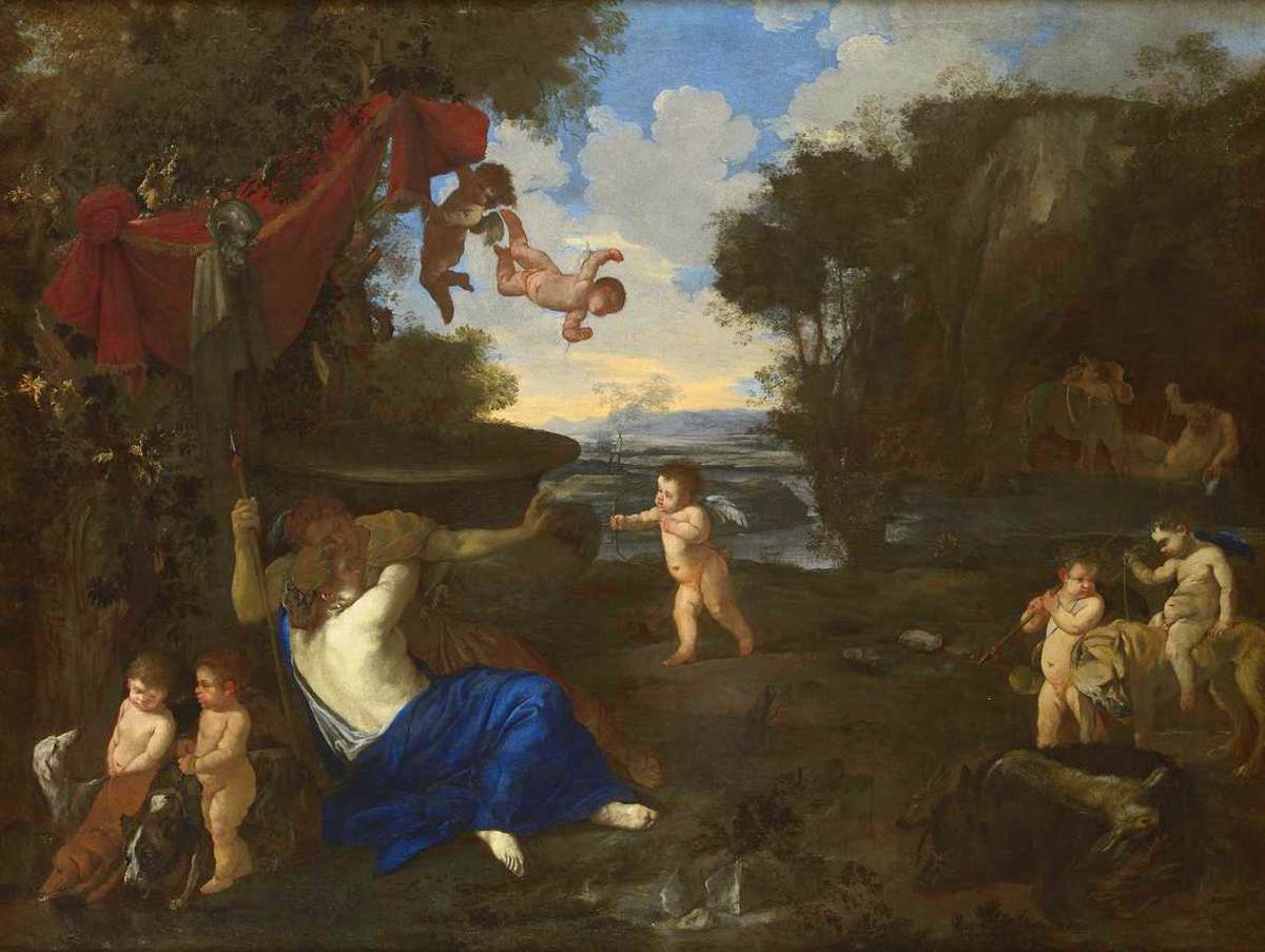 Venus and Adonis by LIONE, Andrea di