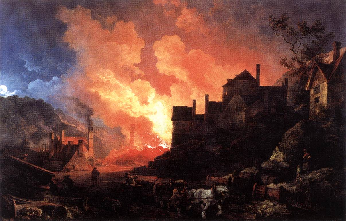 Coalbrookdale by Night by LOUTHERBOURG, Philip Jacques de