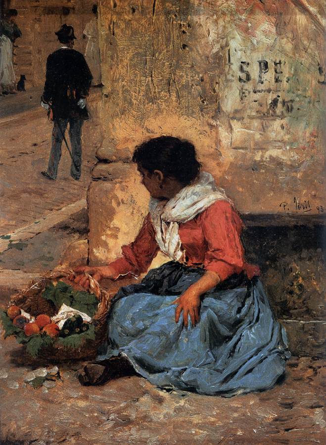 The Fruit Vendor by JORIS, Pio