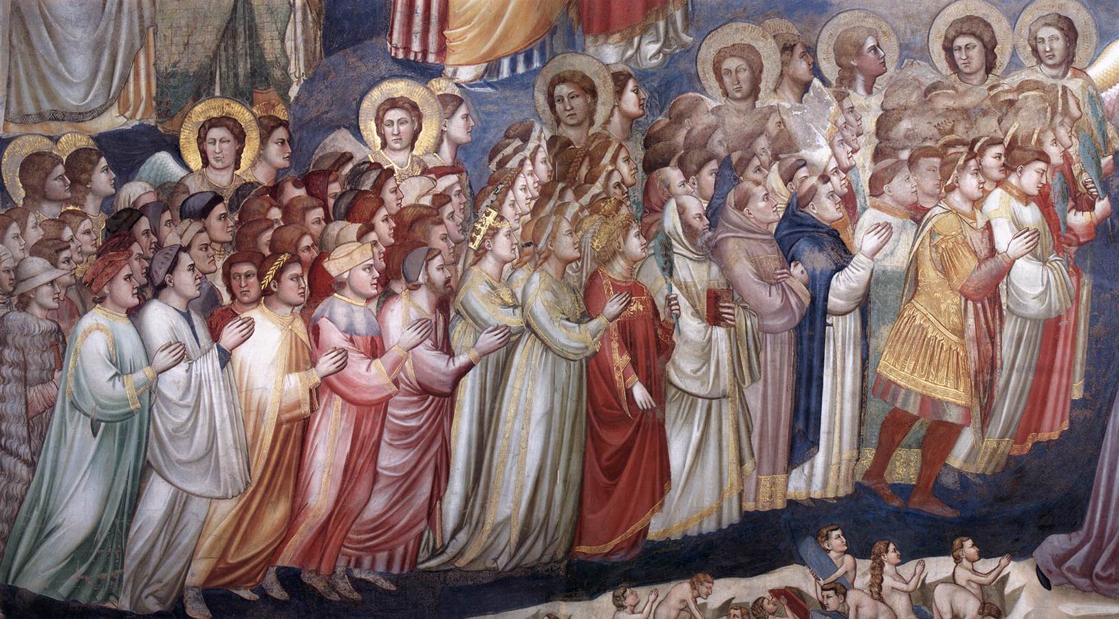 Last Judgment (detail) by GIOTTO di Bondone