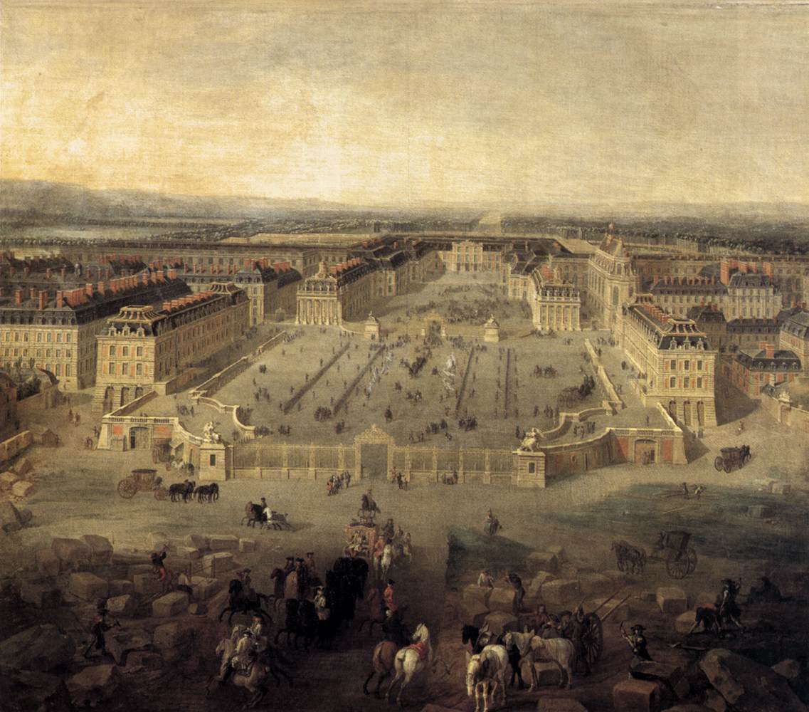 View of Versailles by MARTIN, Pierre-Denis