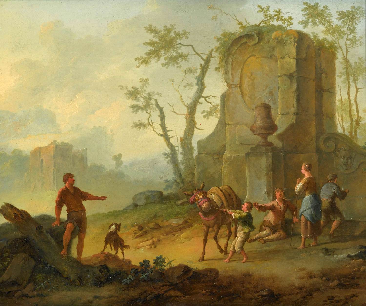 Classical Landscape by FERG, Franz de Paula