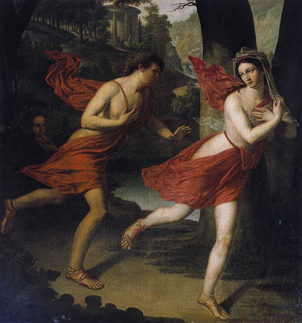 Pauline as Daphne Fleeing from Apollo by