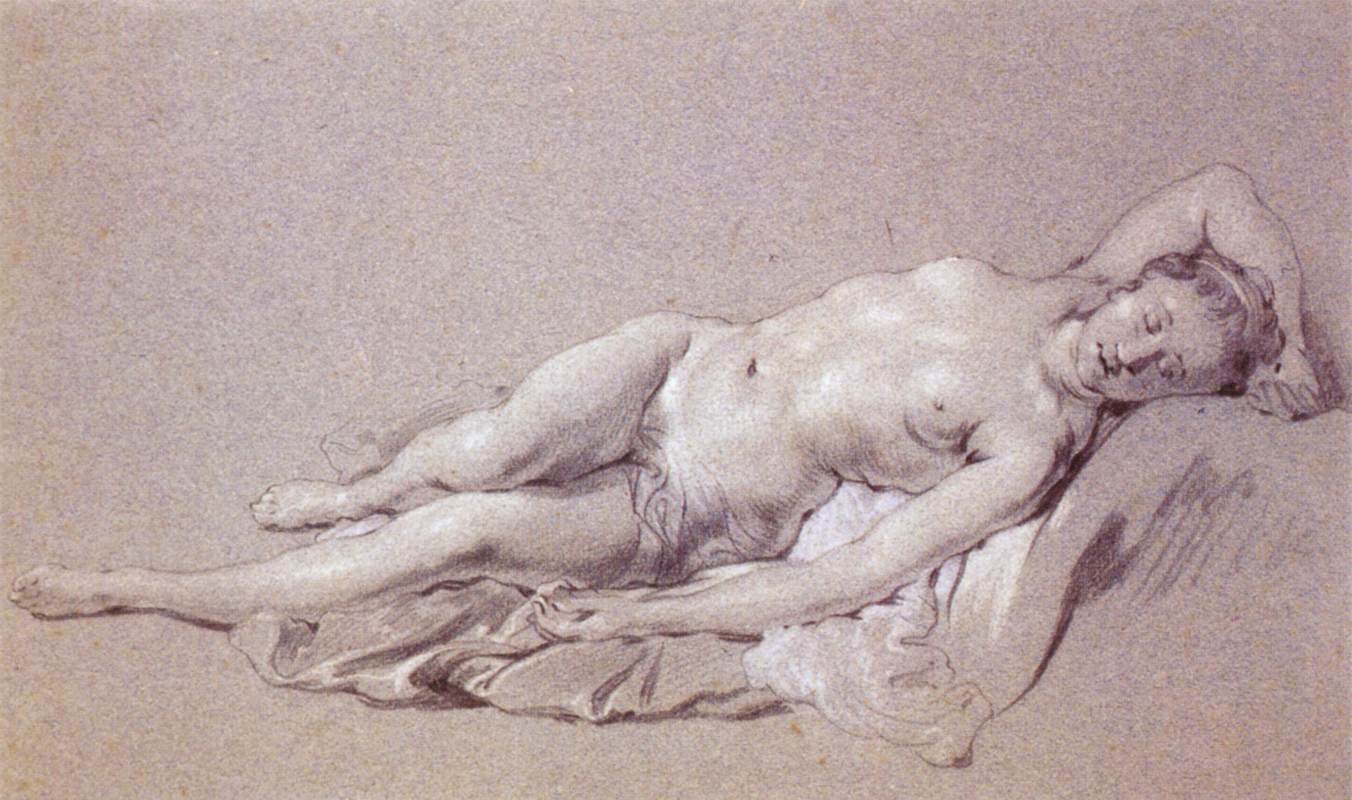 Reclining Nude by FLINCK, Govert Teunisz.