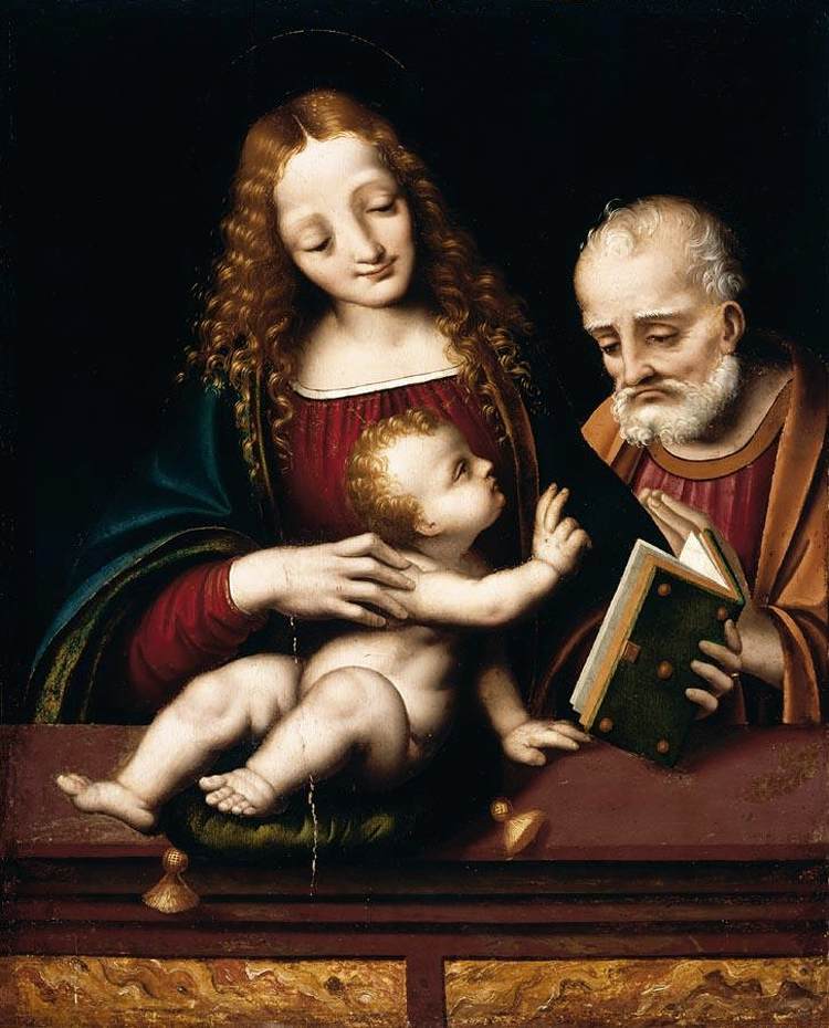 The Holy Family by OGGIONO, Marco d’