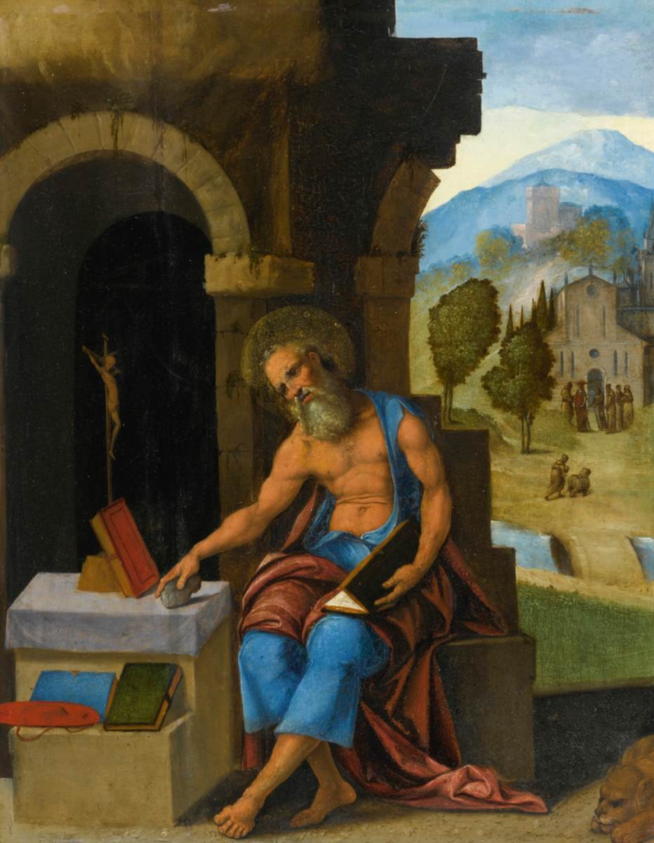 St Jerome in Contemplation by