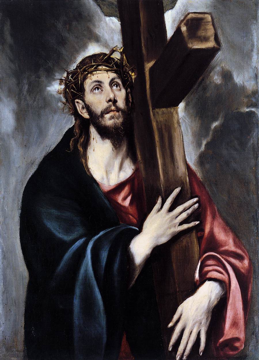 Christ Carrying the Cross by GRECO, El