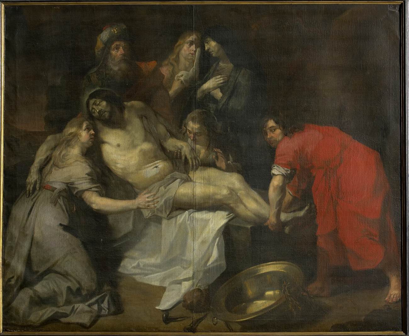 Entombment by HOECKE, Jan van den