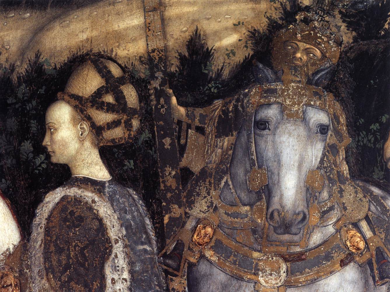 St George and the Princess of Trebizond (detail) by