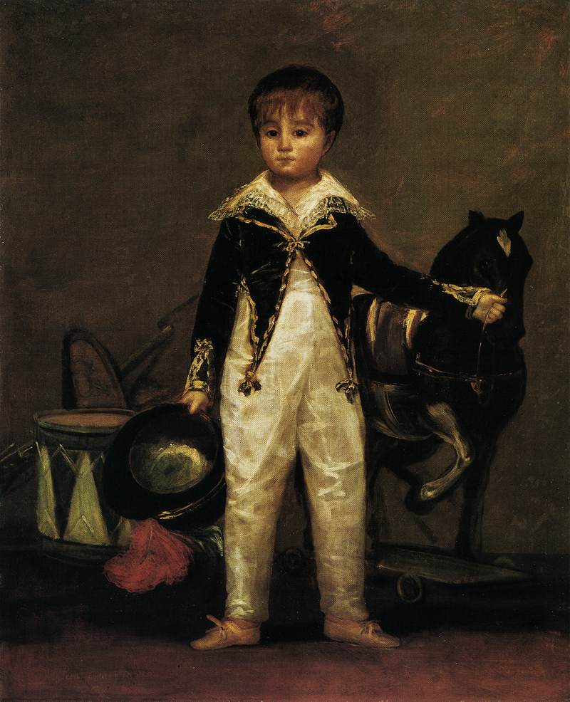 Pepito Costa y Bonells by GOYA Y LUCIENTES, Francisco de