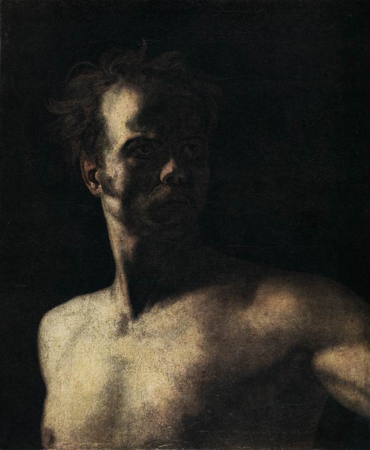 Study of a Head by GÉRICAULT, Théodore