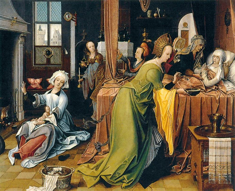 Birth of the Virgin by BEER, Jan de