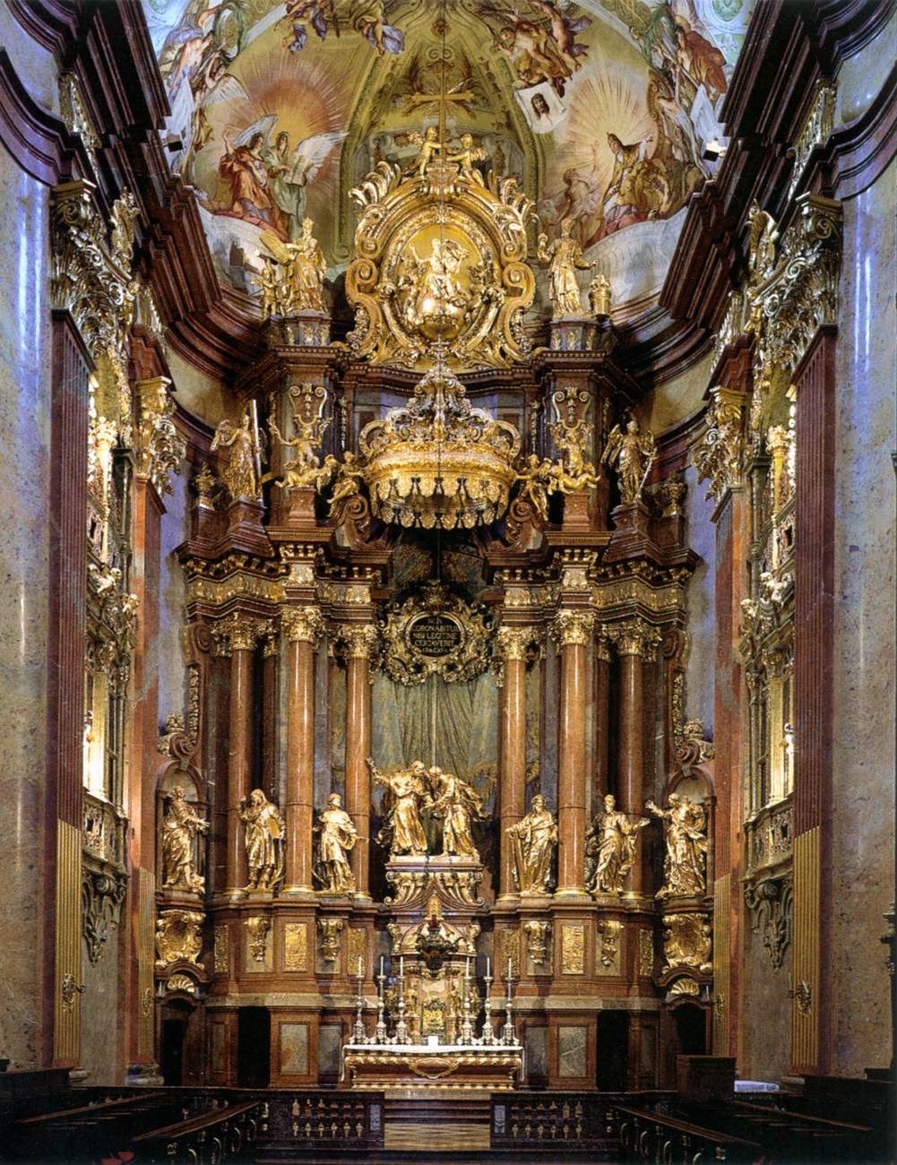 High altar by