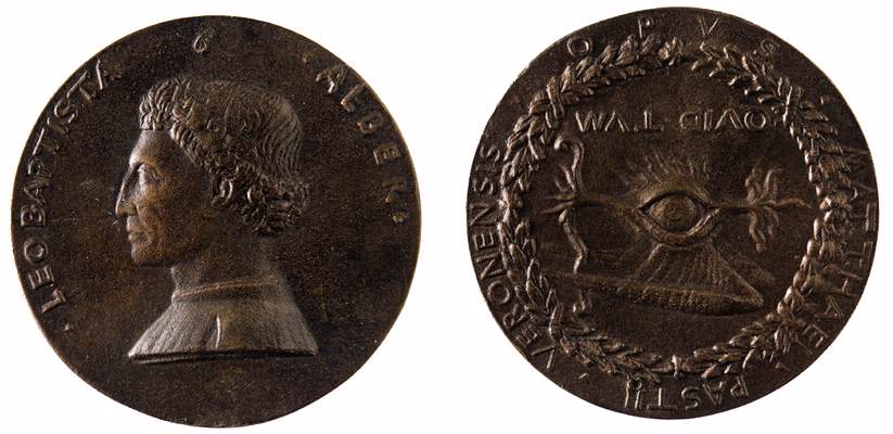 Medal of Leon Battista Alberti by PASTI, Matteo de'