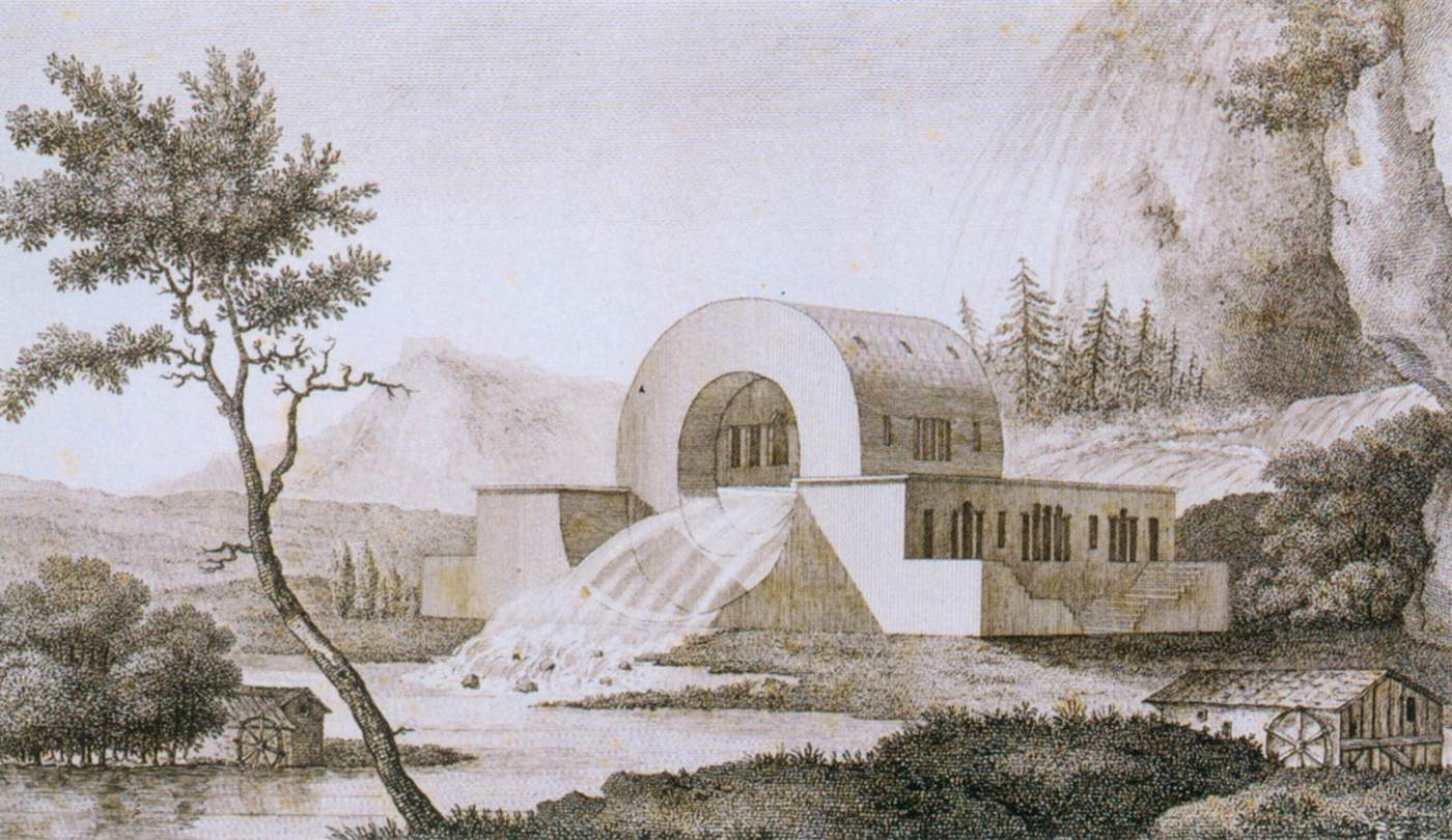 River inspector's house by LEDOUX, Claude-Nicolas