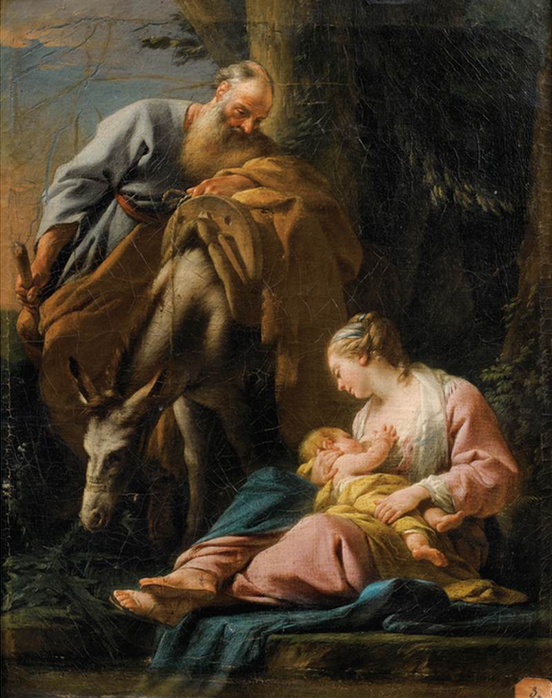 Rest on the Flight into Egypt by