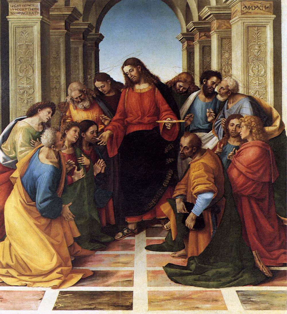 Communion of the Apostles by SIGNORELLI, Luca