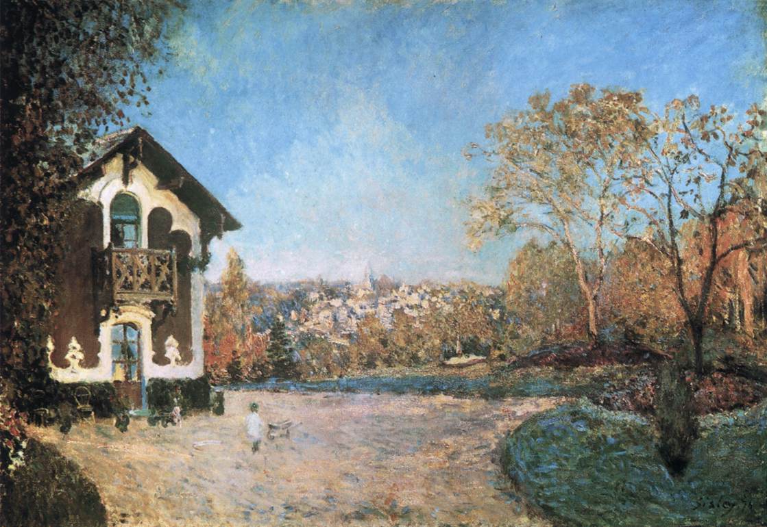 Louveciennes by SISLEY, Alfred