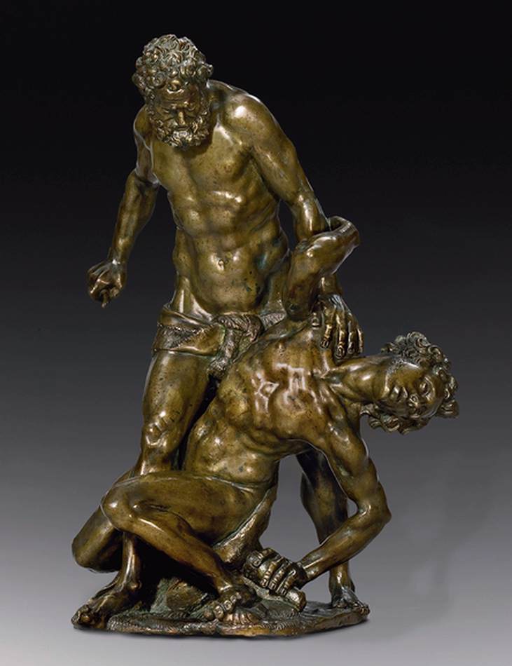 Samson Slaying the Philistine by TETRODE, Willem Danielsz van