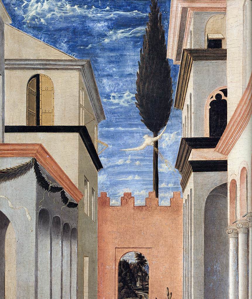 The Annunciation (detail) by