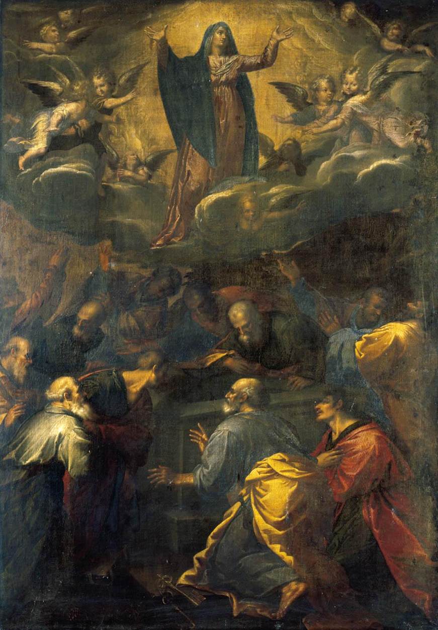 Assumption of the Virgin by MUZIANO, Girolamo