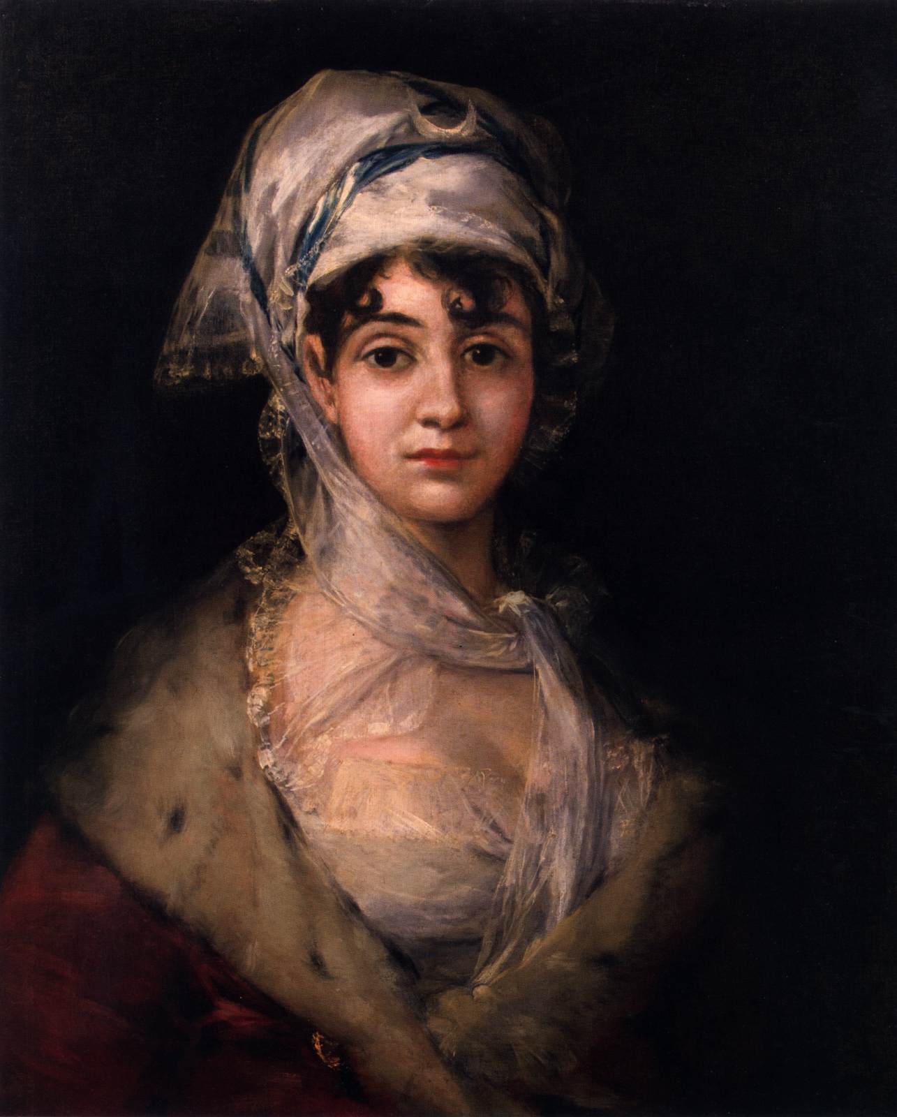 Portrait of Antonia Sarate by GOYA Y LUCIENTES, Francisco de