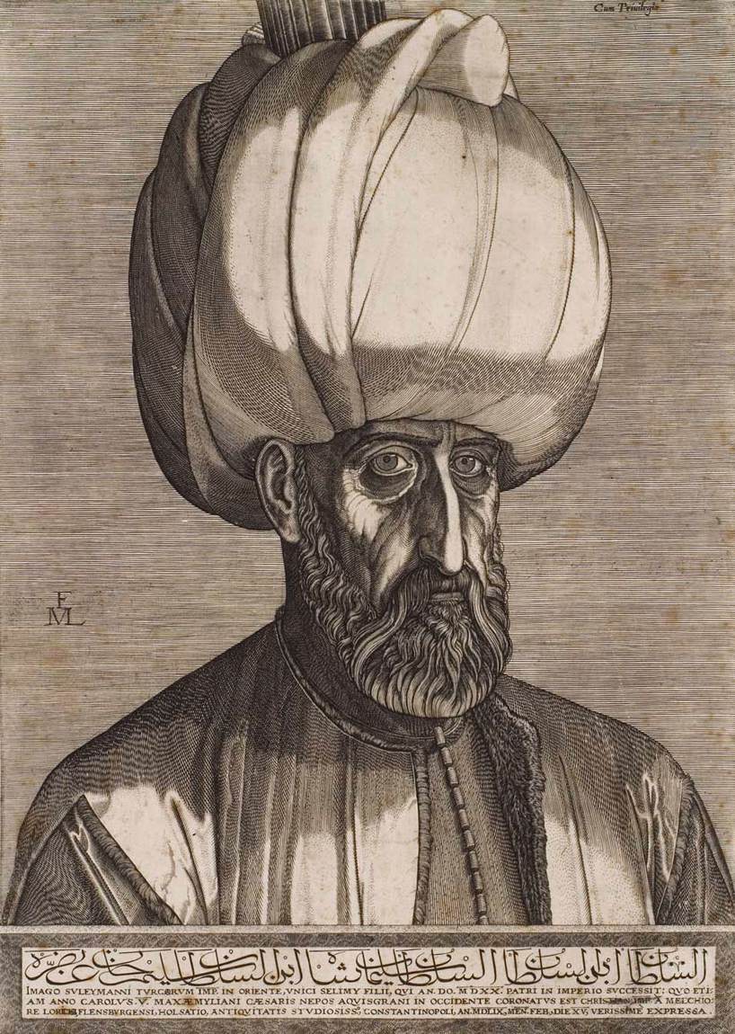 Portrait of Sultan Suleyman the Magnificent by