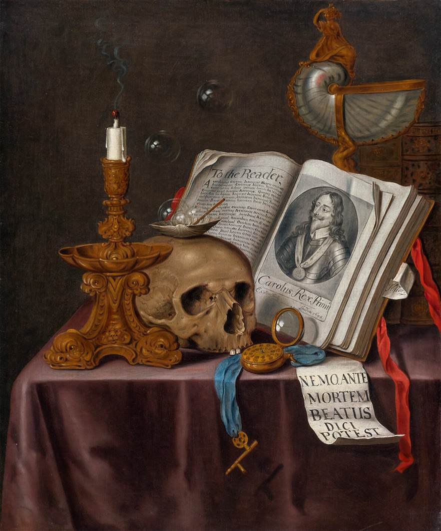 Vanitas Still-Life by COLLIER, Edwart