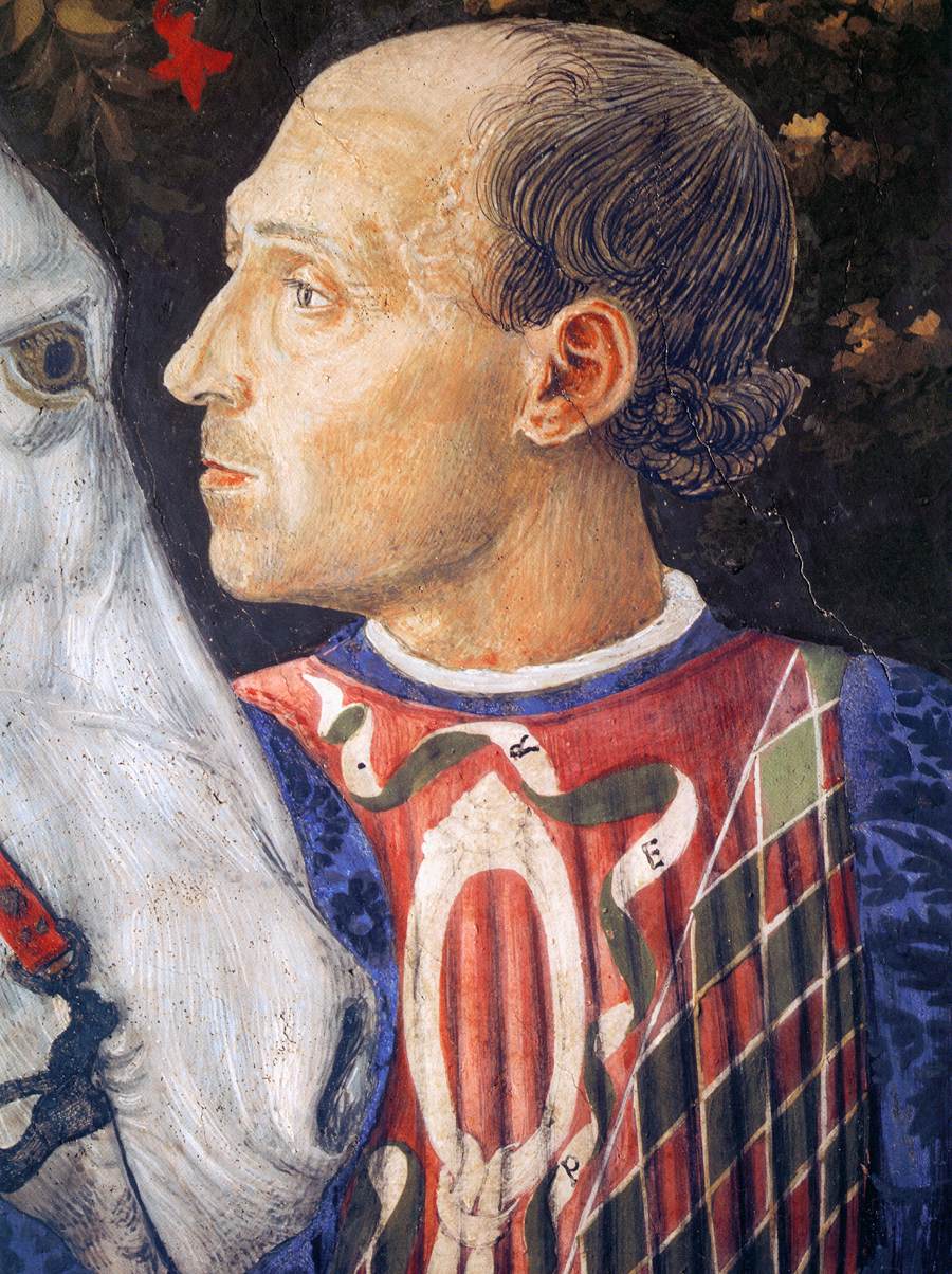 Procession of the Youngest King (detail) by GOZZOLI, Benozzo