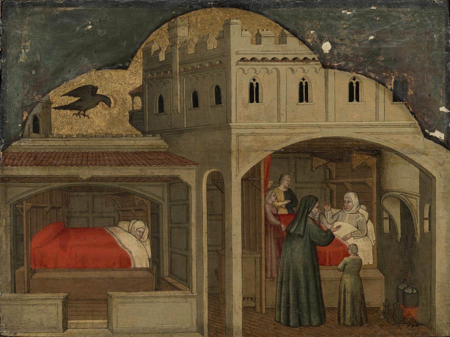 St Eligius's Mother Told of Her Son's Future Fame by MARTINO DA VERONA