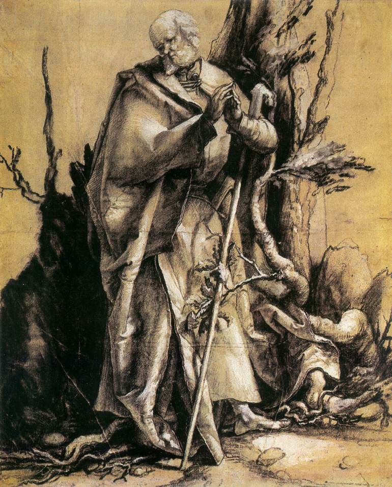 St John in the Forest by GRÜNEWALD, Matthias