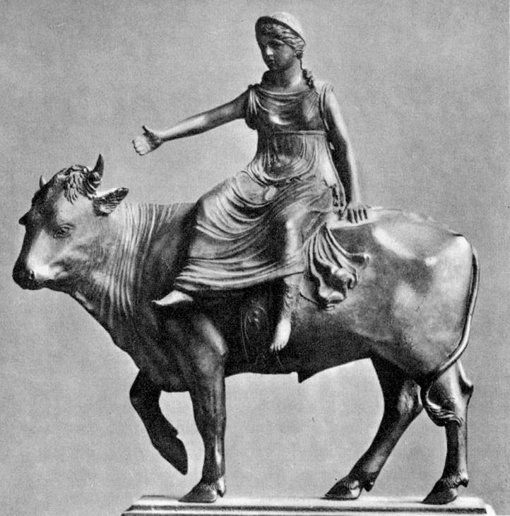 Europa and the Bull by BELLANO, Bartolomeo