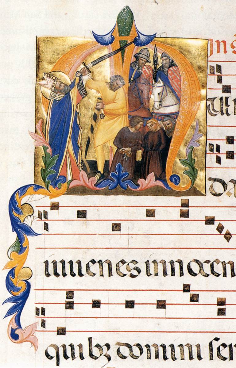 Antiphonary (Folio 27v) by CENNI di Francesco di Ser Cenni