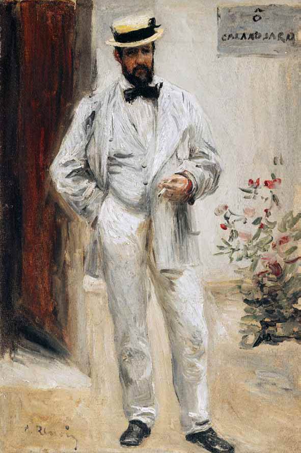 Portrait of Charles le Coeur by RENOIR, Pierre-Auguste