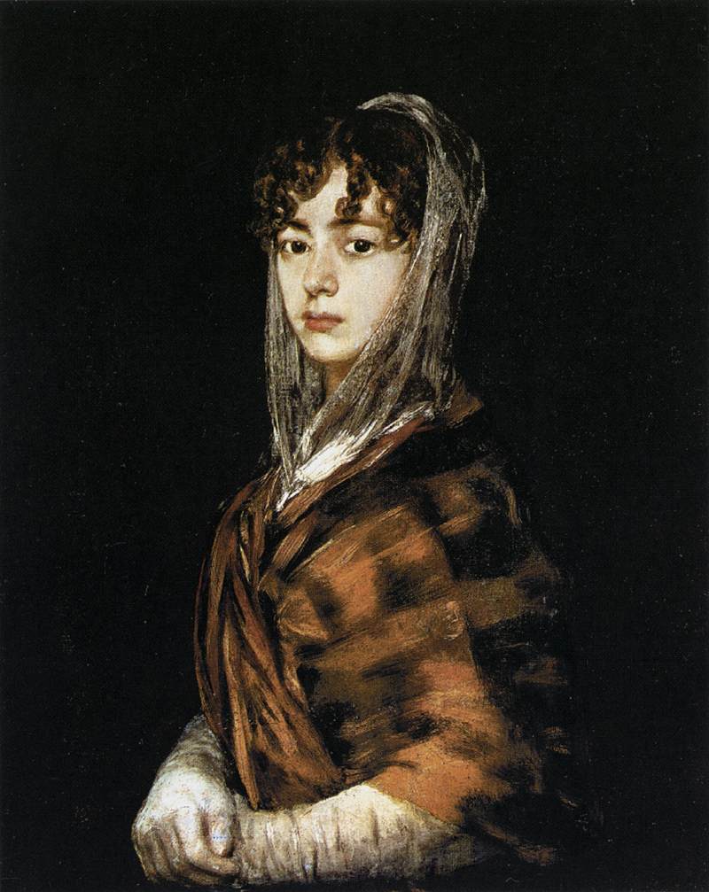 Francisca Sabasa y Garcia by GOYA Y LUCIENTES, Francisco de