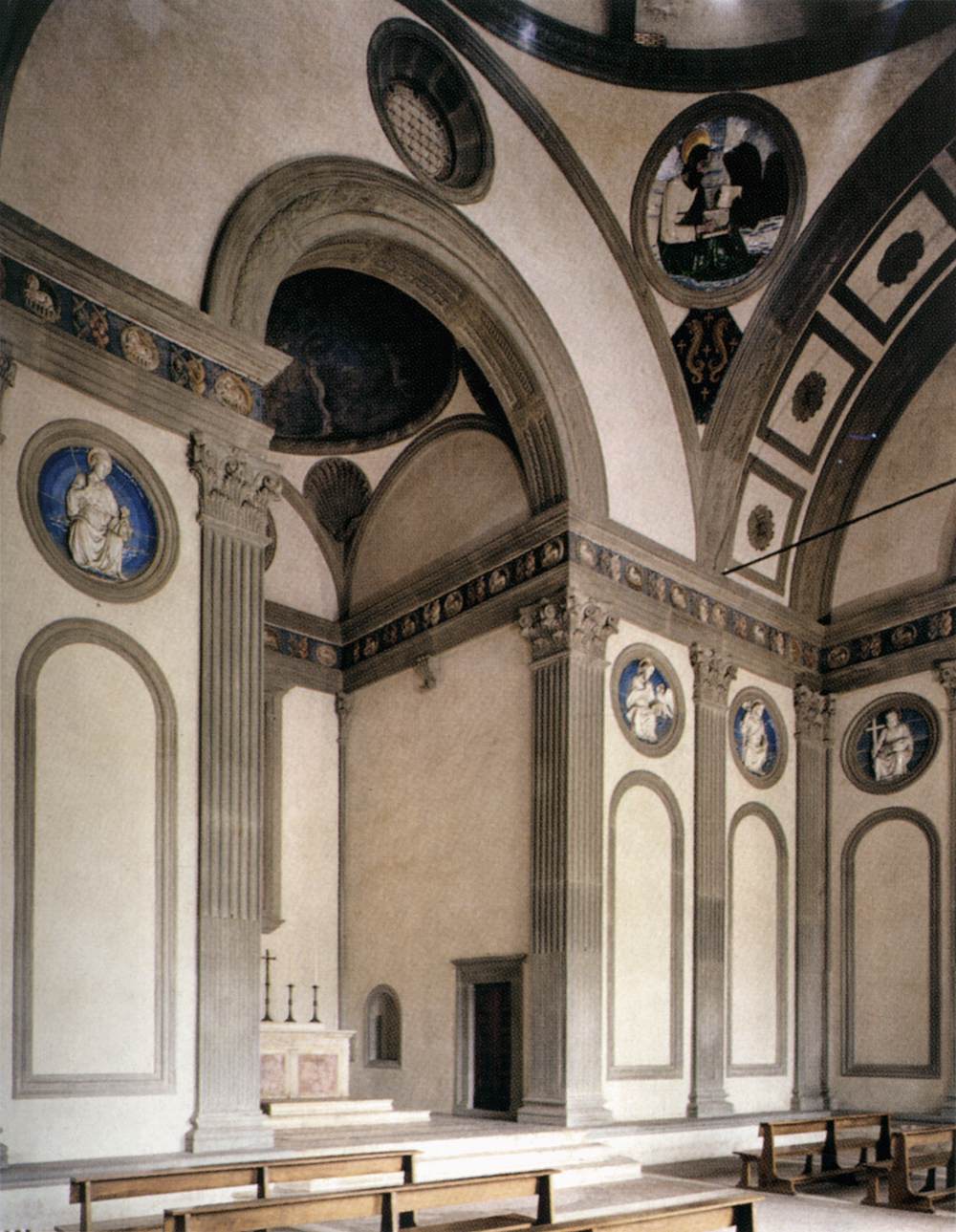 View of the interior by