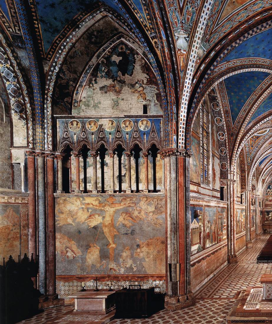 View of the transept by CIMABUE